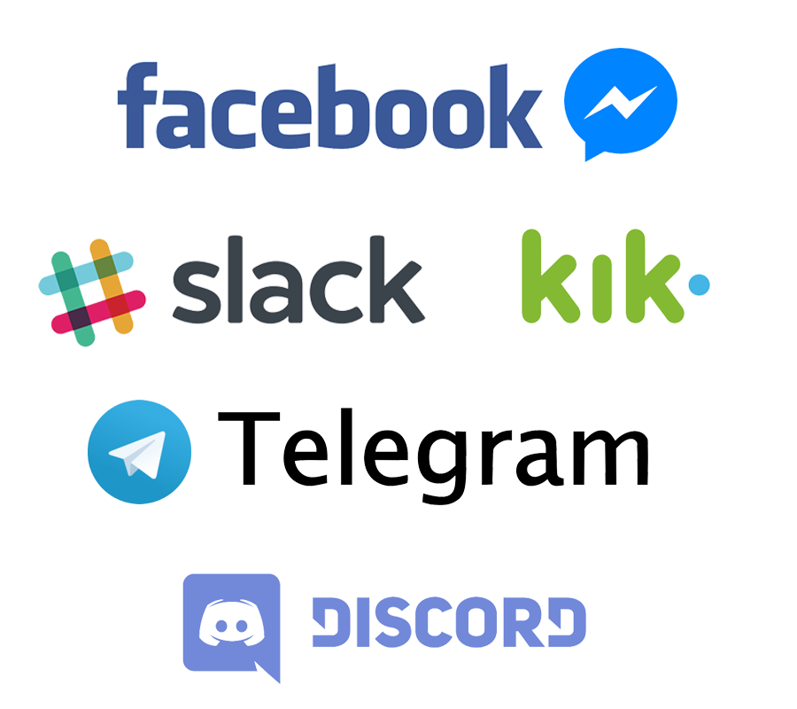 You may use these platforms to create chatbots.
