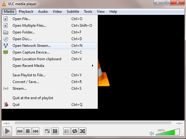 vlc internet streaming server